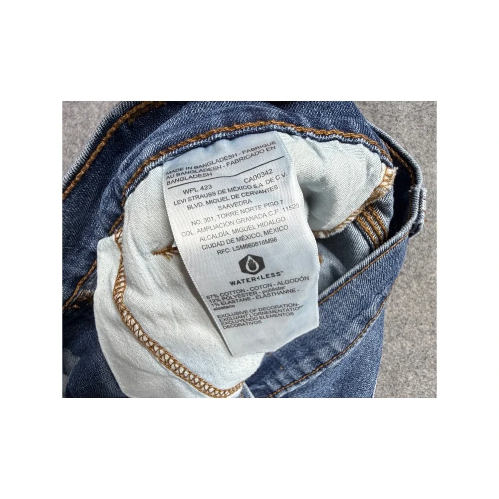 Signature by Levi Strauss Gold Label Mens 32 Carpenter Shorts Denim Blue 57735
